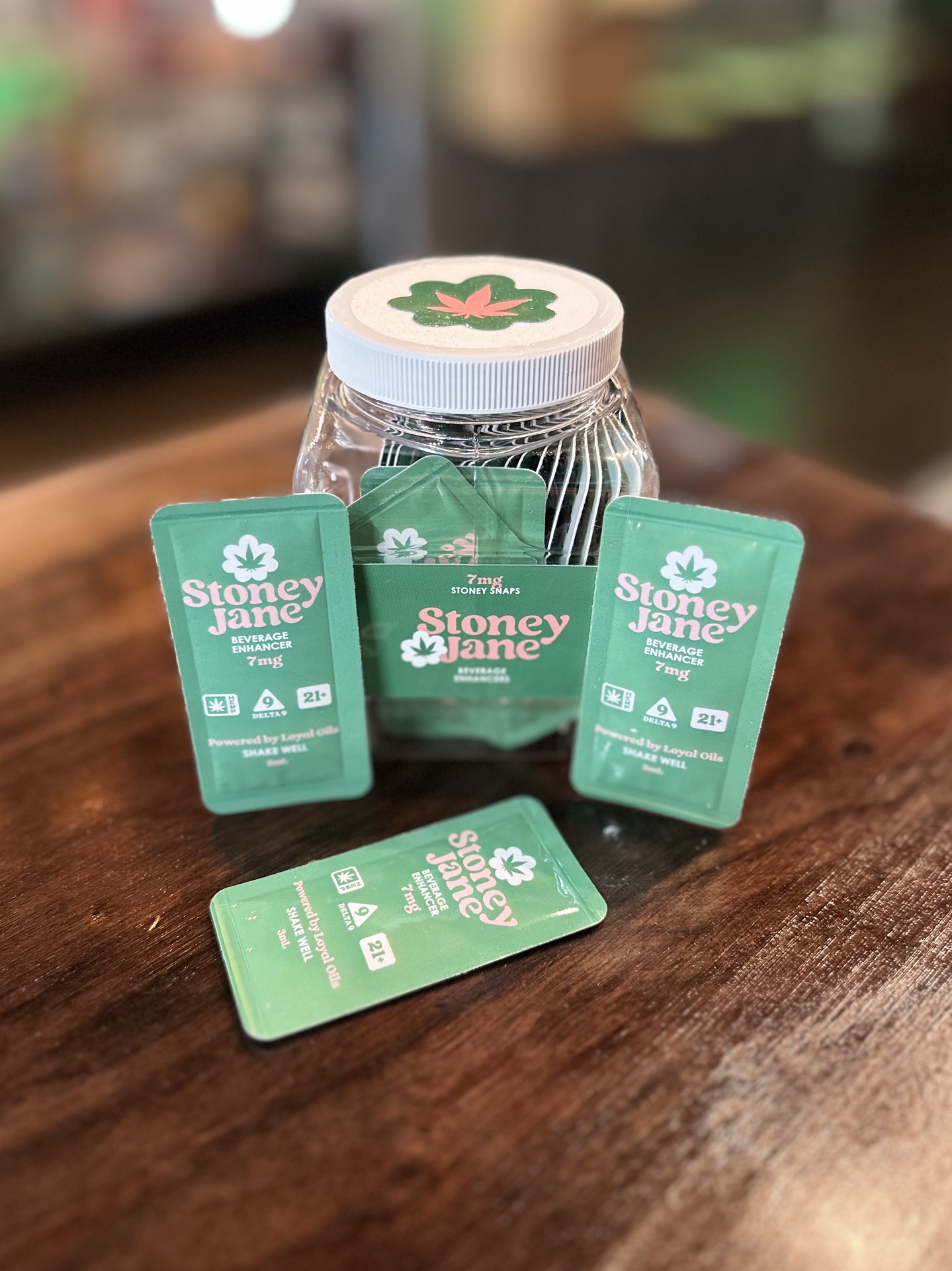 Stoney Jane | Snap Beverage Enhancer | 7mg | D9 Full Spectrum | Single Pack | 3mL